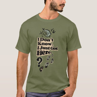 T-shirt Chemise avec citation d'introverti confus – “Je ne