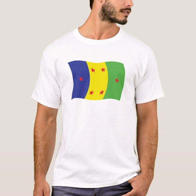 T-shirt Chemise avec drapeau du peuple Ogoni (Devant)