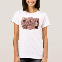 Chemise avec la déclaration Or pétillant VINS RÈGL