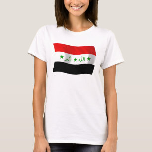 T-shirt Chemise avec le drapeau de l'Irak