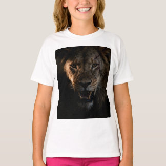 T-shirt chemise avec un lion