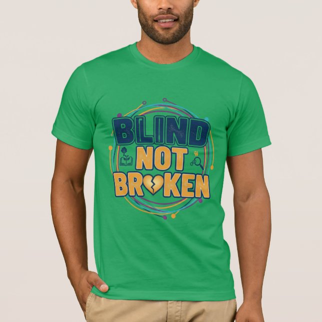 T-shirt Chemise aveugle non cassée (Devant)