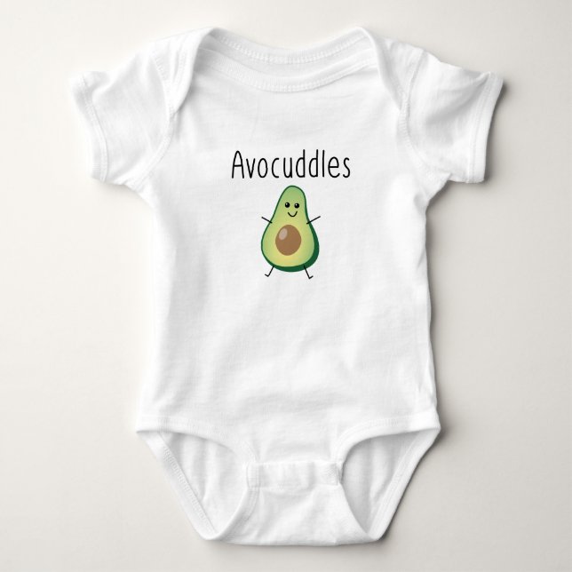 T-shirt Chemise Avocuddles (Devant)