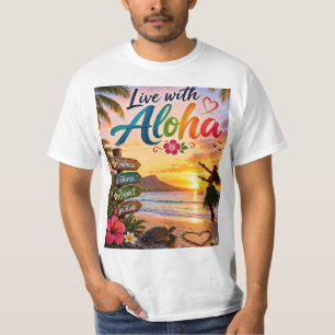 T-shirt Chemise Baie de Hanauma Hawaii