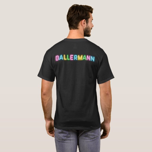 T-shirt Chemise Ballermann (Dos entier)