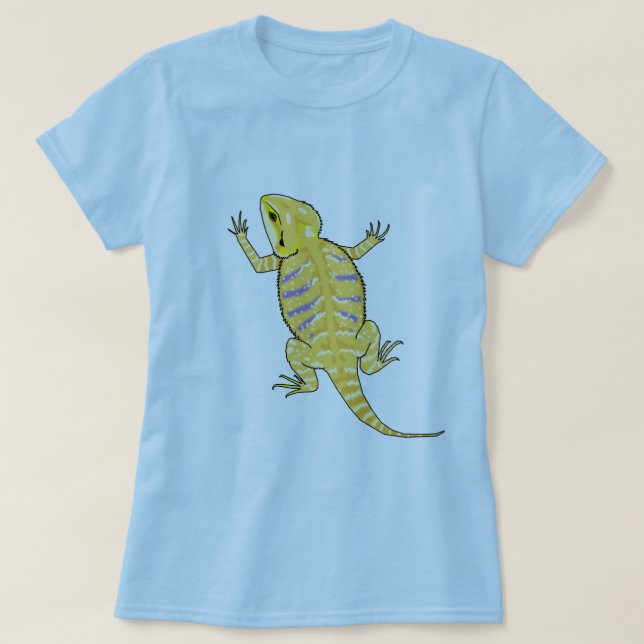 T-shirt Chemise barbue de dragon (Design devant)