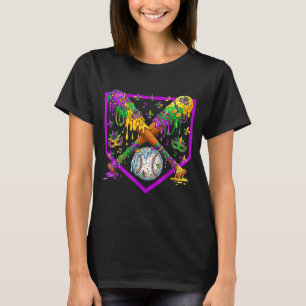 T-shirt Chemise Baseball Glace Crème Égouttement Mardi