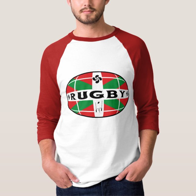 T-shirt Chemise Basque de rugby (Devant)