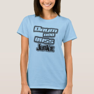 T-shirt Chemise BASSE de DnB de filles de drogué du