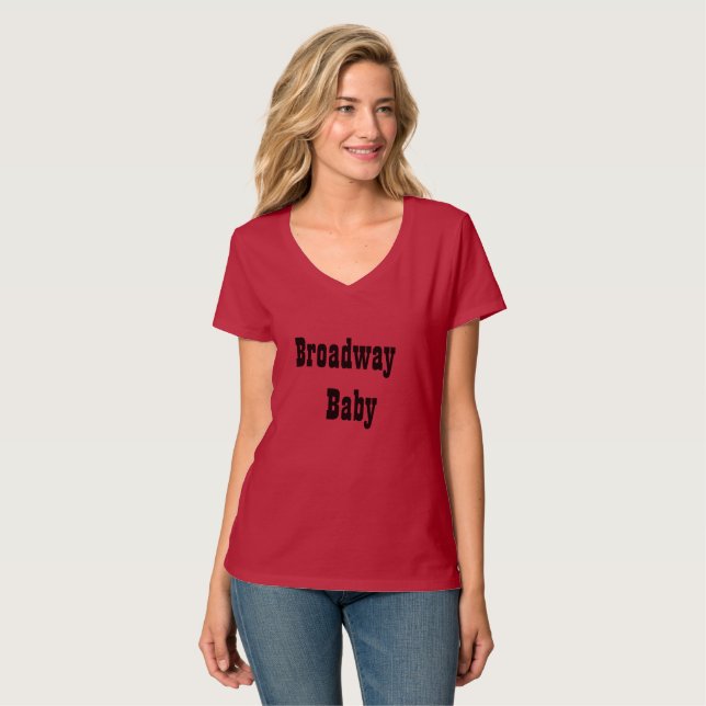 T-shirt Chemise bébé Broadway (Devant entier)