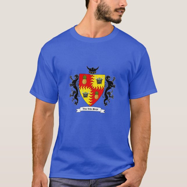 T-shirt Chemise Beep Heraldry à deux côtés, Veni Vedi Beep (Devant)
