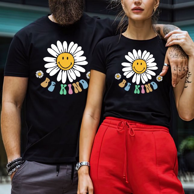 T-shirt Chemise BeKind, Chemise Daisi, Chemise Positive, B (Créateur téléchargé)