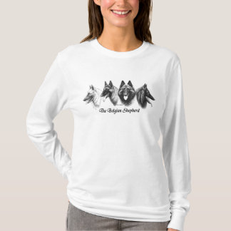 T-shirt Chemise belge de dames de Tervuren Malinois de