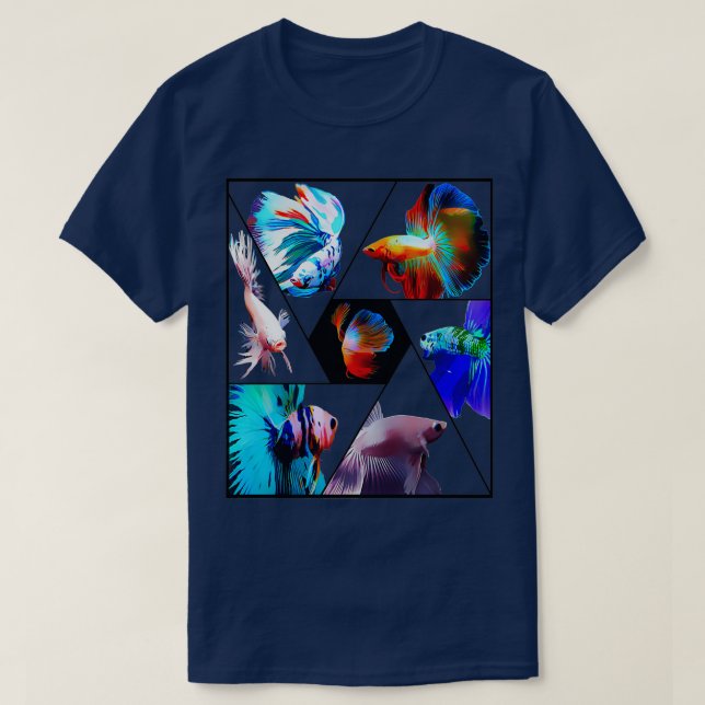 T-shirt Chemise Betta Fish (Design devant)
