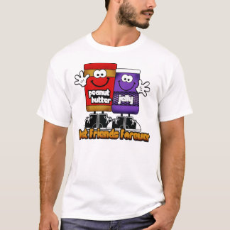 T-shirt Chemise Beurre d'arachide et Jelly BFF