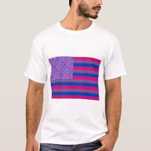 T-shirt Chemise Bi Américaine