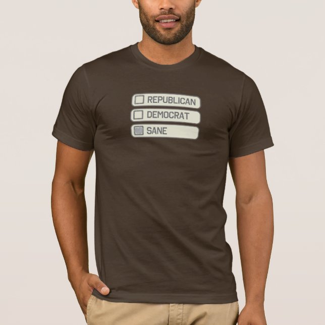 T-shirt Chemise bien choisie partisane multiple (Devant)