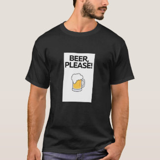 T-shirt Chemise Bière S'il Vous Plaît