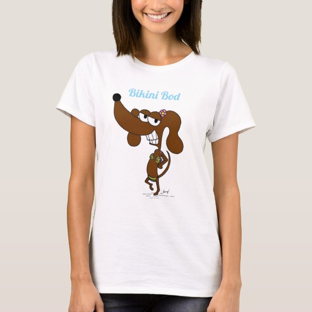 T-shirt Chemise "Bikini Bod" Midge (Devant)