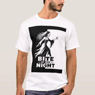 T-shirt Chemise Bite Of The Night Vampire Halloween