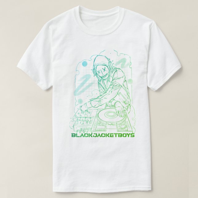 T-SHIRT CHEMISE BJB SKETCH (Design devant)