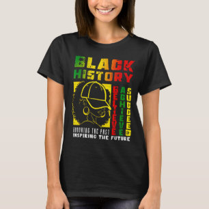 T-shirt Chemise Black History Croire Réussir Réussir 