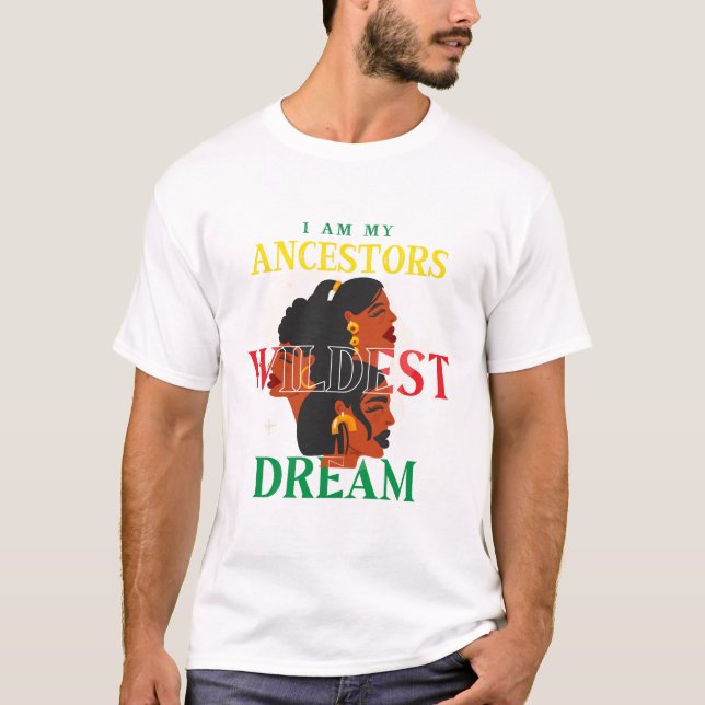 T-shirt Chemise Black Pride | Je Suis Noir (Devant)