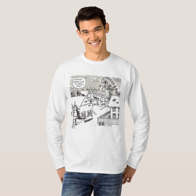T-shirt Chemise blanche à manches longues Santa Shock (Devant entier)