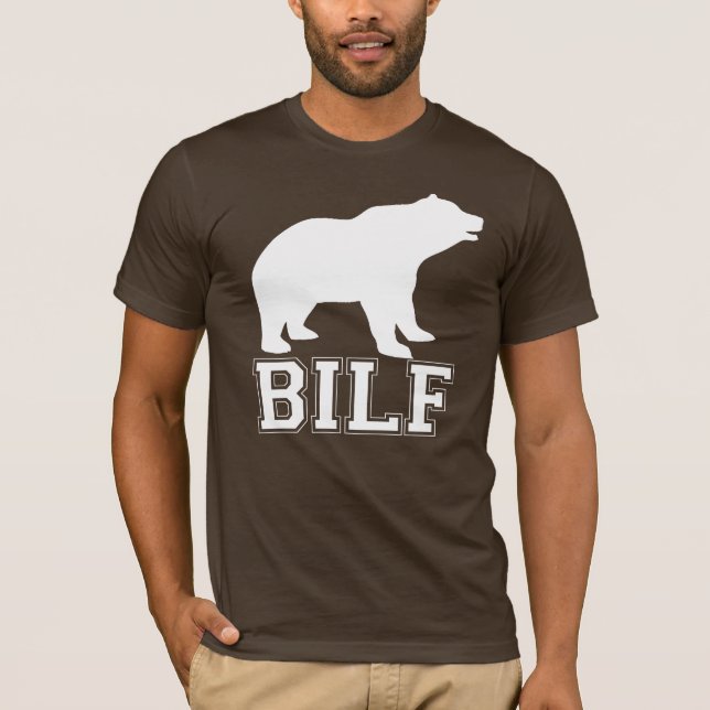 T-SHIRT CHEMISE BLANCHE BILF (Devant)