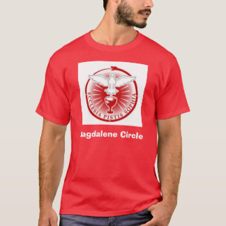 T-shirt Chemise (blanche) de cercle de Magdalene