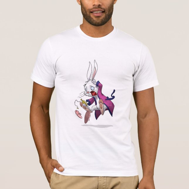 T-shirt Chemise blanche de lapin (Devant)