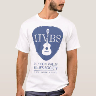 T-shirt Chemise blanche de logo du HVBS des hommes grande