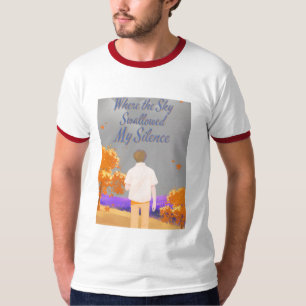 T-SHIRT CHEMISE BLANCHE OÙ LE CIEL A AVALÉ MON SILENCE