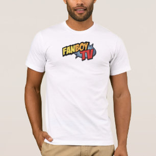T-shirt Chemise bleue de logo de FBTV