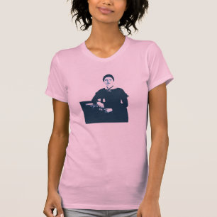 T-shirt Chemise bleue de photo d'Emily Dickinson