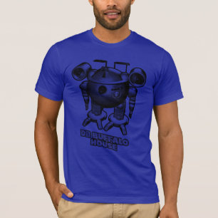 T-shirt Chemise bleue de robot