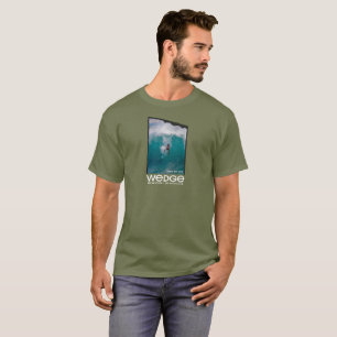 T-shirt Chemise Bodysurfing Wedge (Hommes) Newport Beach, 