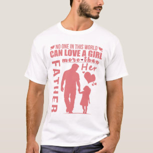 T-shirt Chemise Bond Toucher Père Fille   L'amour vrai êtr