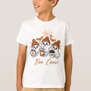 T-shirt Chemise Boo Crew Halloween Cute Ghost Squad