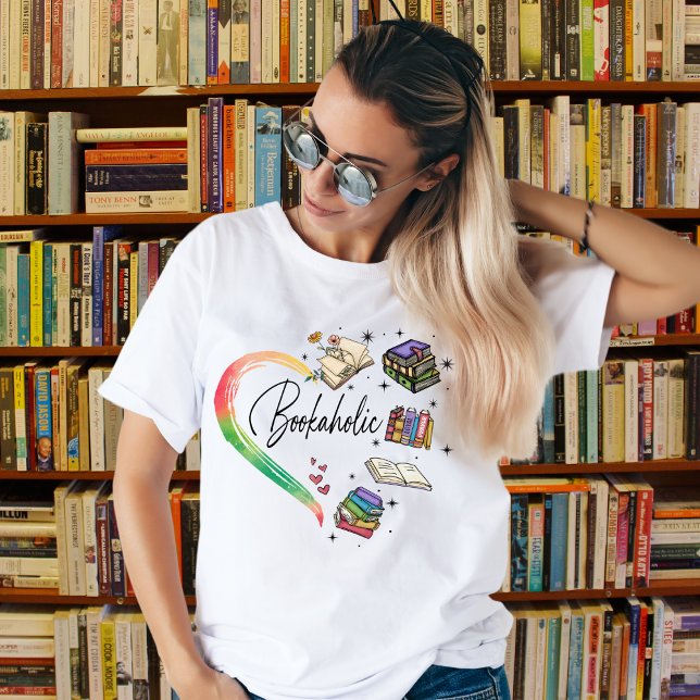 T-shirt Chemise Bookaholic (Créateur téléchargé)