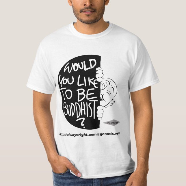 T-shirt Chemise bouddhiste (Devant)