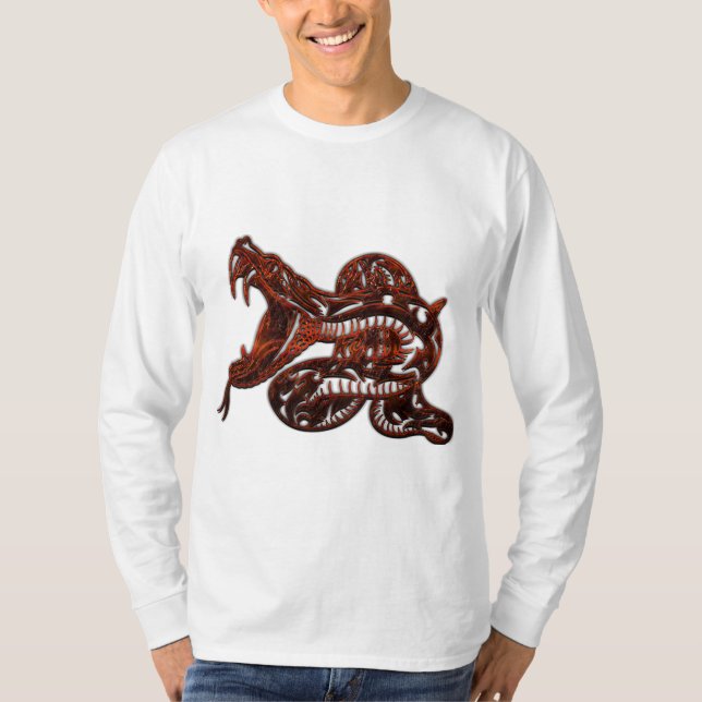 T-shirt Chemise Bronze Serpent (Devant)