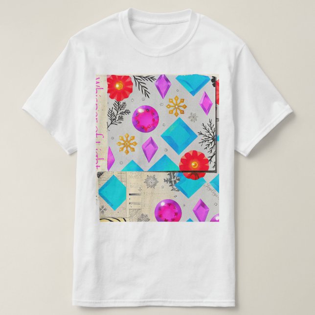T-shirt Chemise Bubble Pattern Pop Tee – Vêtement d'Art Ab (Design devant)