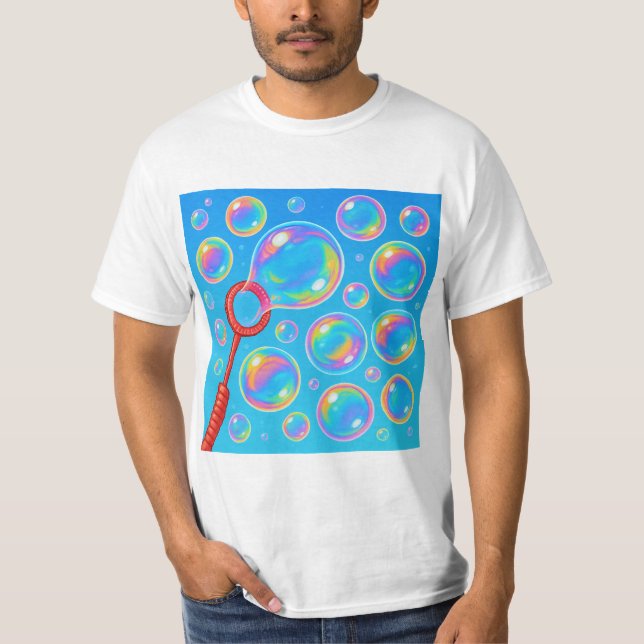 T-shirt Chemise bulle Pop of Joy (Devant)
