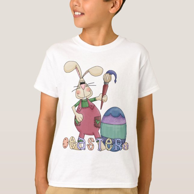 T-shirt Chemise Bunny mignonne pour les enfants (Devant)