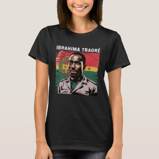 T-shirt Chemise Burkina Faso Ibrahim Traoré Thomas Sankara