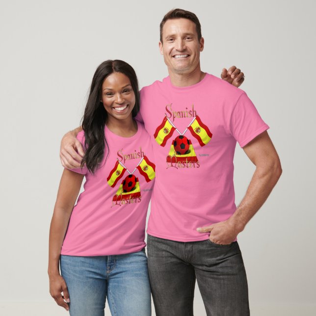 T-shirt Chemise Burnout des Masters d'Espagne (Unisexe)