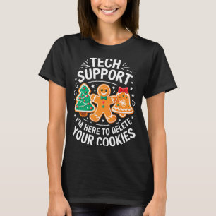 T-shirt Chemise C de soutien technique, je suis là pour su