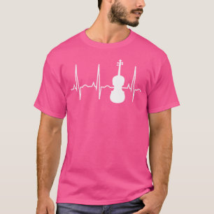 T-shirt Chemise cadeau violiste Viola Heartbeat Orchestra