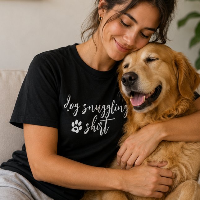T-shirt Chemise Câlin Chien  (Créateur téléchargé)